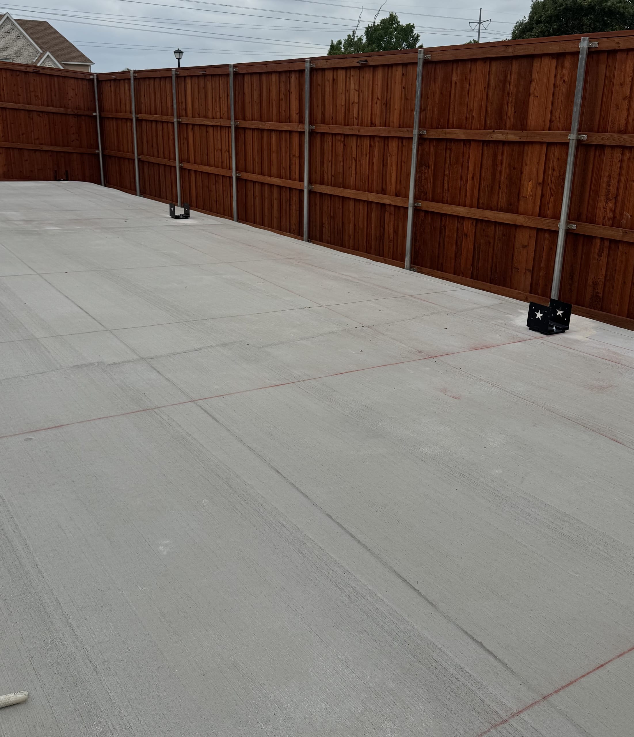New Concrete Driveway Installation in De Soto, TX