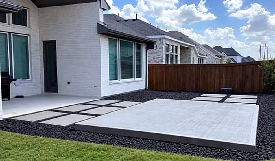Concrete Patio & Floating Pads in DeSoto, TX